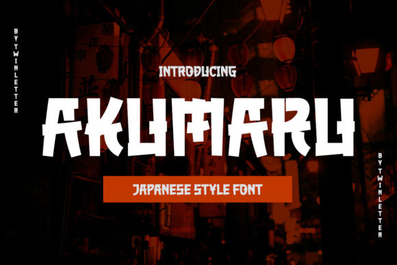 Akumaru Font for Web Design and Brand Identity