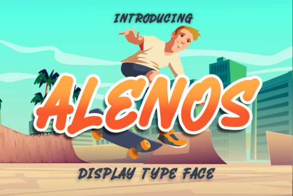 Alenos: A Playful Font for Modern Editorial Design