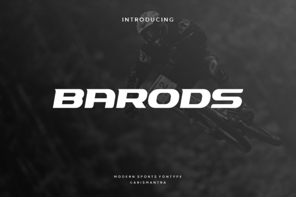 Barods: A Modern Display Font for Bold Branding