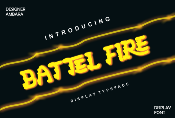 Battel Fire Font for High-Impact Campaigns
