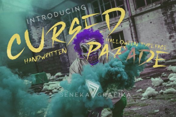 Cursed Parade Font for Bold Brand Campaigns