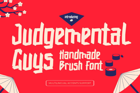 Judgemental Guys Font Review for Campaign Design