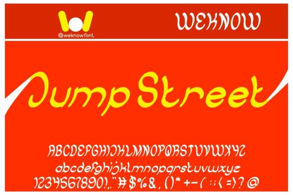 Jump Street: A Playful Font for Modern Branding