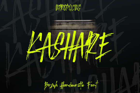 Kashare: A Display Font for Bold Branding