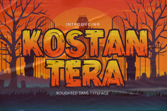 Kostantera Font for Bold Branding and Visual Impact