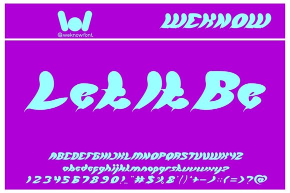 Let It Be: A Versatile Display Font for Campaign Creativity