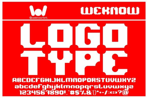 Logotype: A Bold Display Font for Modern Branding