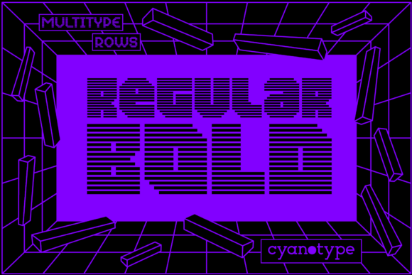 MultiType Rows Regular Bold for Eye-Catching Campaigns