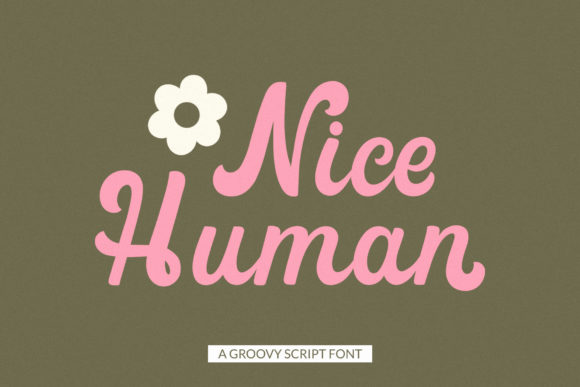 Nice Human: A Bold Display Font for Web Design