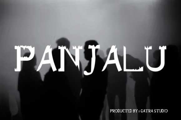Panjalu Display Font for Craft Projects