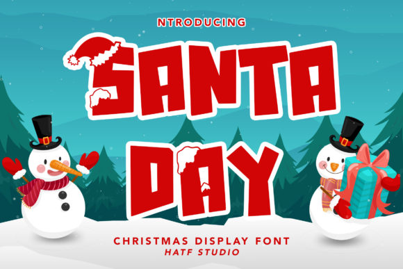 Santa Day Font for Professional Branding