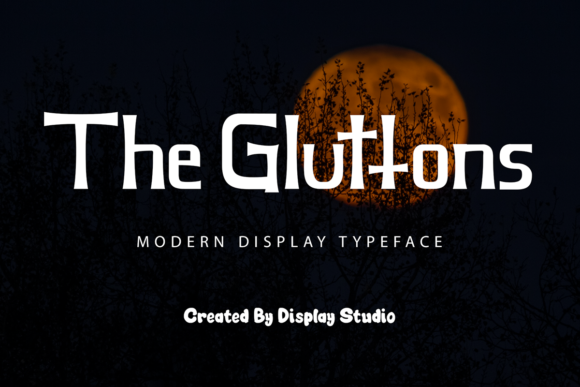 The Gluttons Font for Modern Web Design